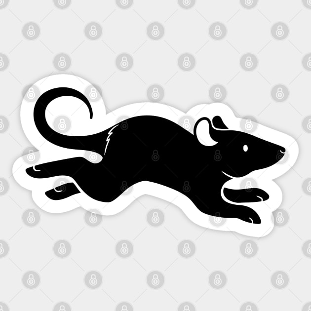 Rat Sticker by DeguArts